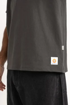 Rhythm T-shirts*Assembly Vintage Ss T-Shirt Stone Blue StoneBlue