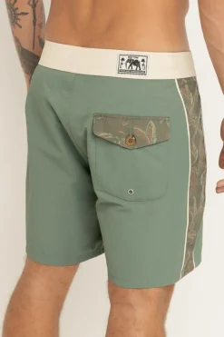Rhythm Trunks*Astral Bloom Trunk Olive