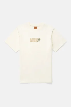 Rhythm T-shirts*Blossom Vintage Ss T-Shirt Ecru