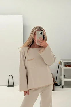 Rhythm Knits*Bondi Knit Jumper Natural