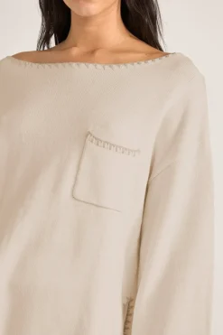 Rhythm Knits*Bondi Knit Jumper Natural