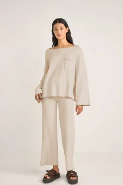 Rhythm Knits*Bondi Knit Jumper Natural