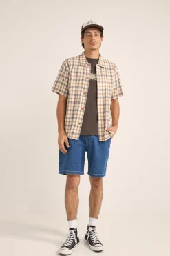 Rhythm Woven Shirts*Check SS Shirt