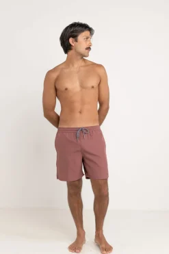 Rhythm Shorts*Classic Beach Short Merlot