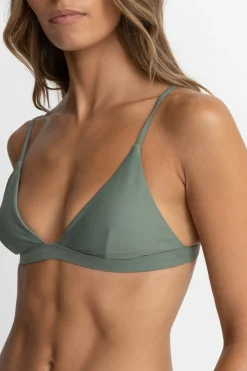 Rhythm Swim Tops*Classic Bralette Top Olive