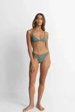 Rhythm Swim Tops*Classic Bralette Top Olive