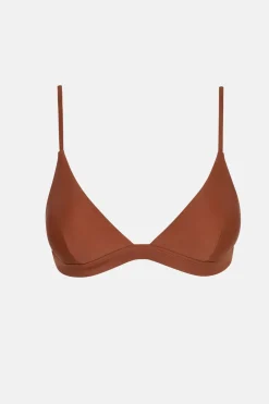 Rhythm Swim Tops*Classic Bralette Top Rust