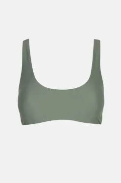 Rhythm Swim Tops*Classic Crop Top Olive