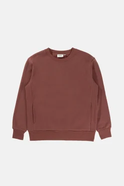Rhythm Fleece*Classic Fleece Crew Merlot
