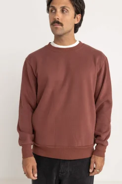 Rhythm Fleece*Classic Fleece Crew Merlot
