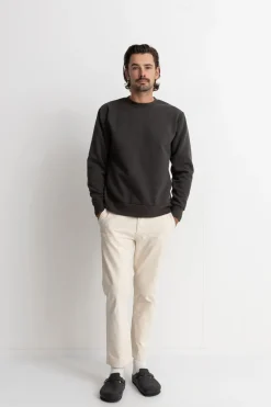 Rhythm Fleece*Classic Fleece Crew Vintage Black VintageBlack