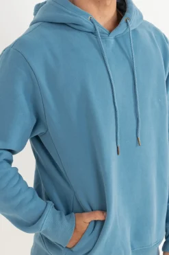 Rhythm Fleece*Classic Fleece Hood Mineral Blue MineralBlue