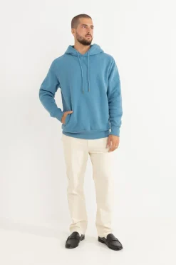 Rhythm Fleece*Classic Fleece Hood Mineral Blue MineralBlue