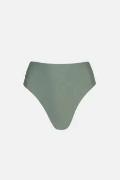 Rhythm Swim Bottoms*Classic Hi Waist Pant Olive