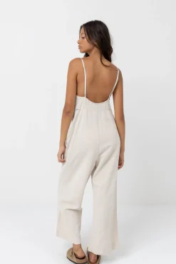 Rhythm Playsuits*Classic Jumpsuit Oat