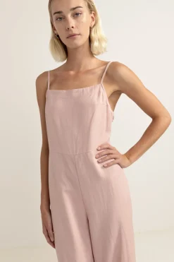 Rhythm Playsuits*Classic Jumpsuit Rose