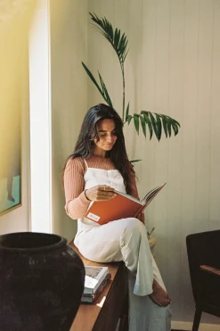 Rhythm Fashion Tops*Classic Knit Long Sleeve Top Cinnamon