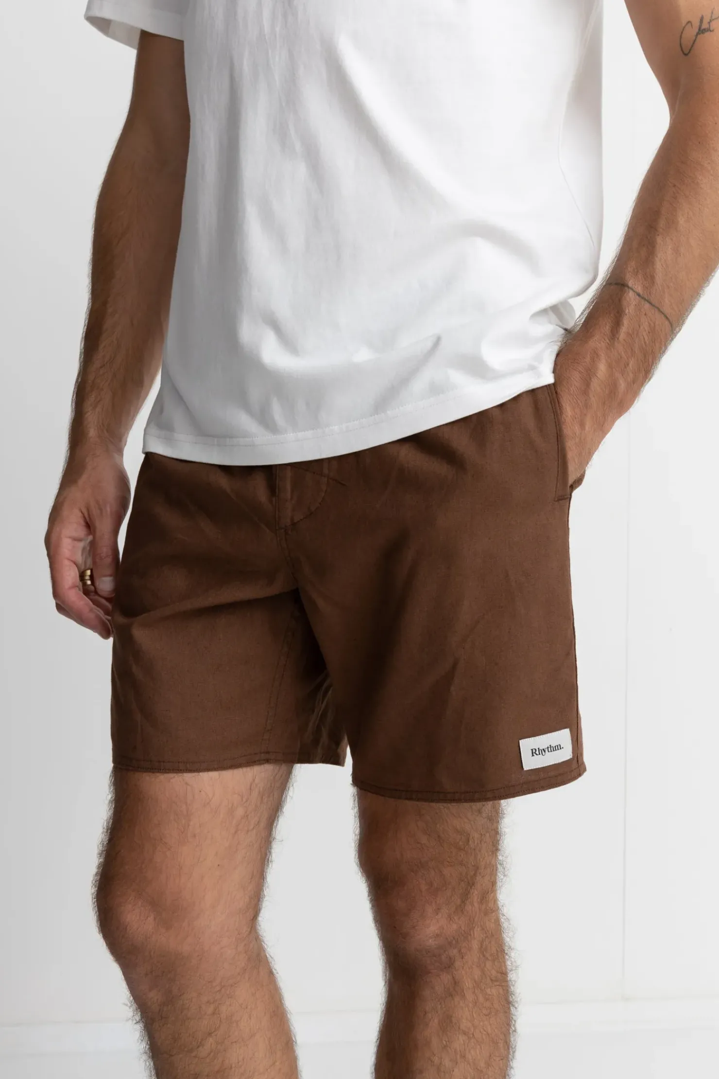Rhythm Shorts*Classic Linen Jam Chocolate