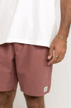 Rhythm Shorts*Classic Linen Jam Merlot