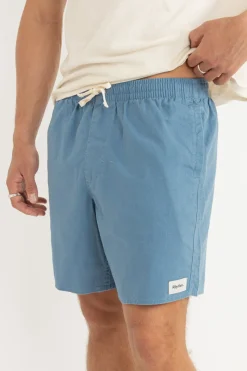 Rhythm Shorts*Classic Linen Jam Mineral Blue MineralBlue