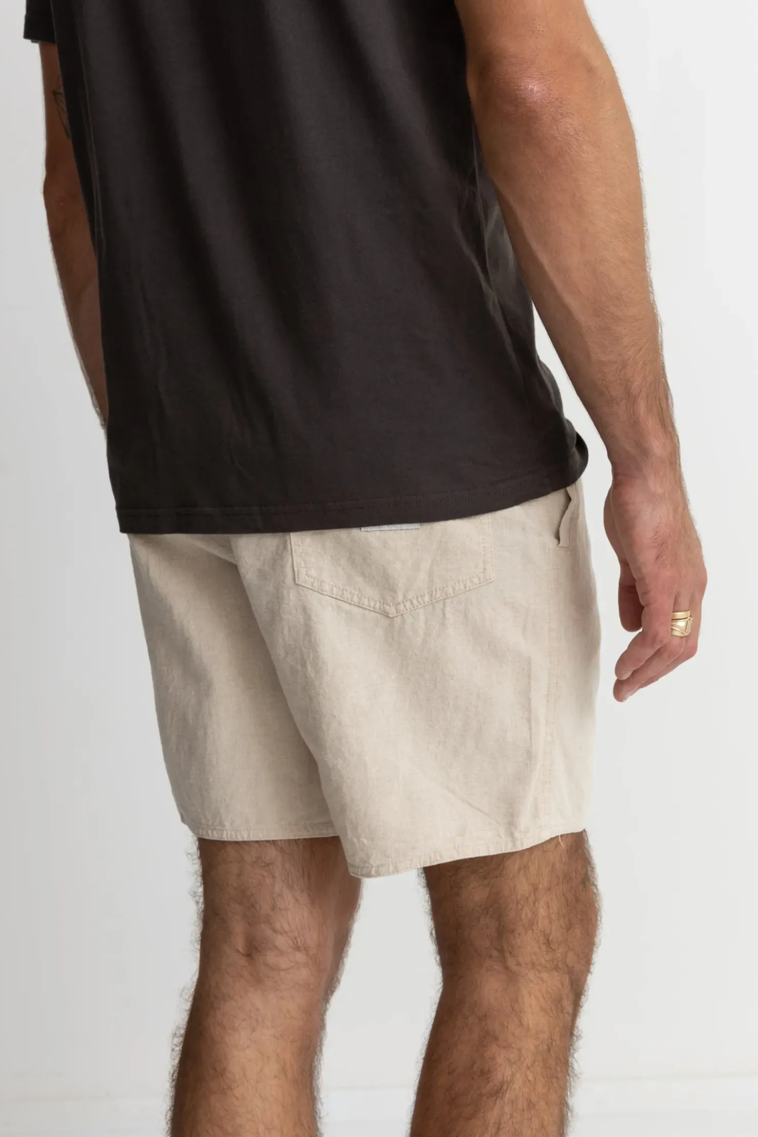 Rhythm Shorts*Classic Linen Jam Sand