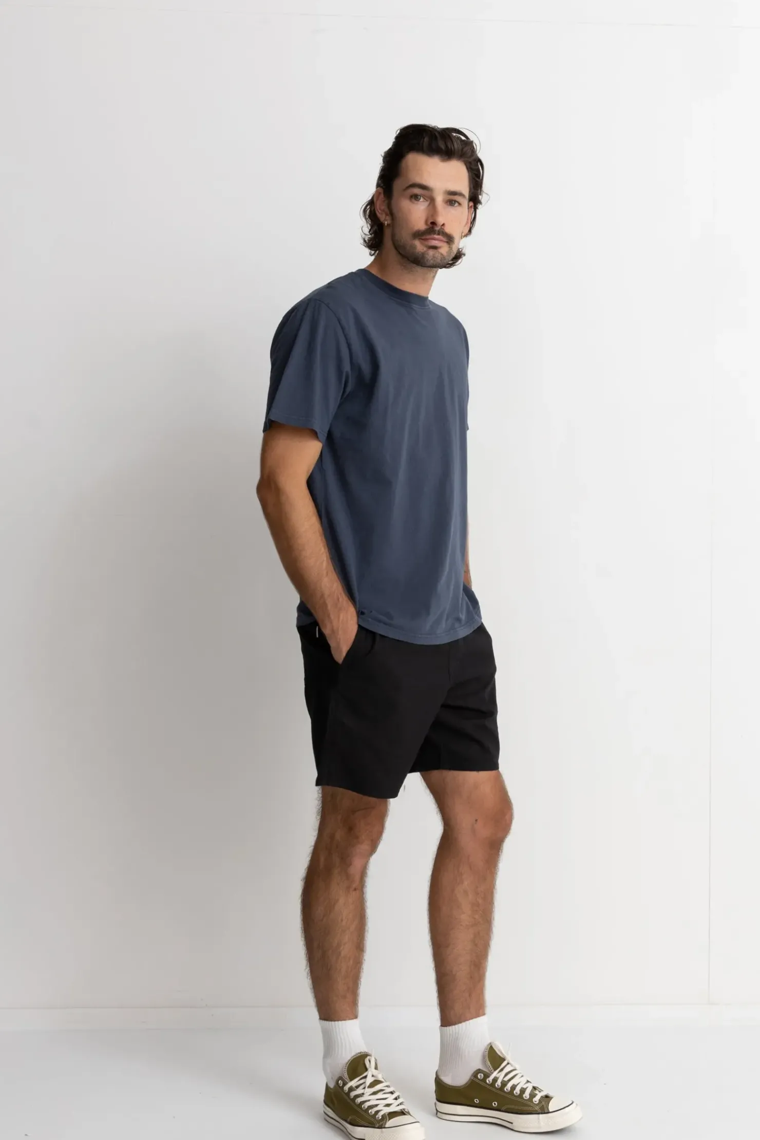 Rhythm Shorts*Classic Linen Jam Vintage Black VintageBlack