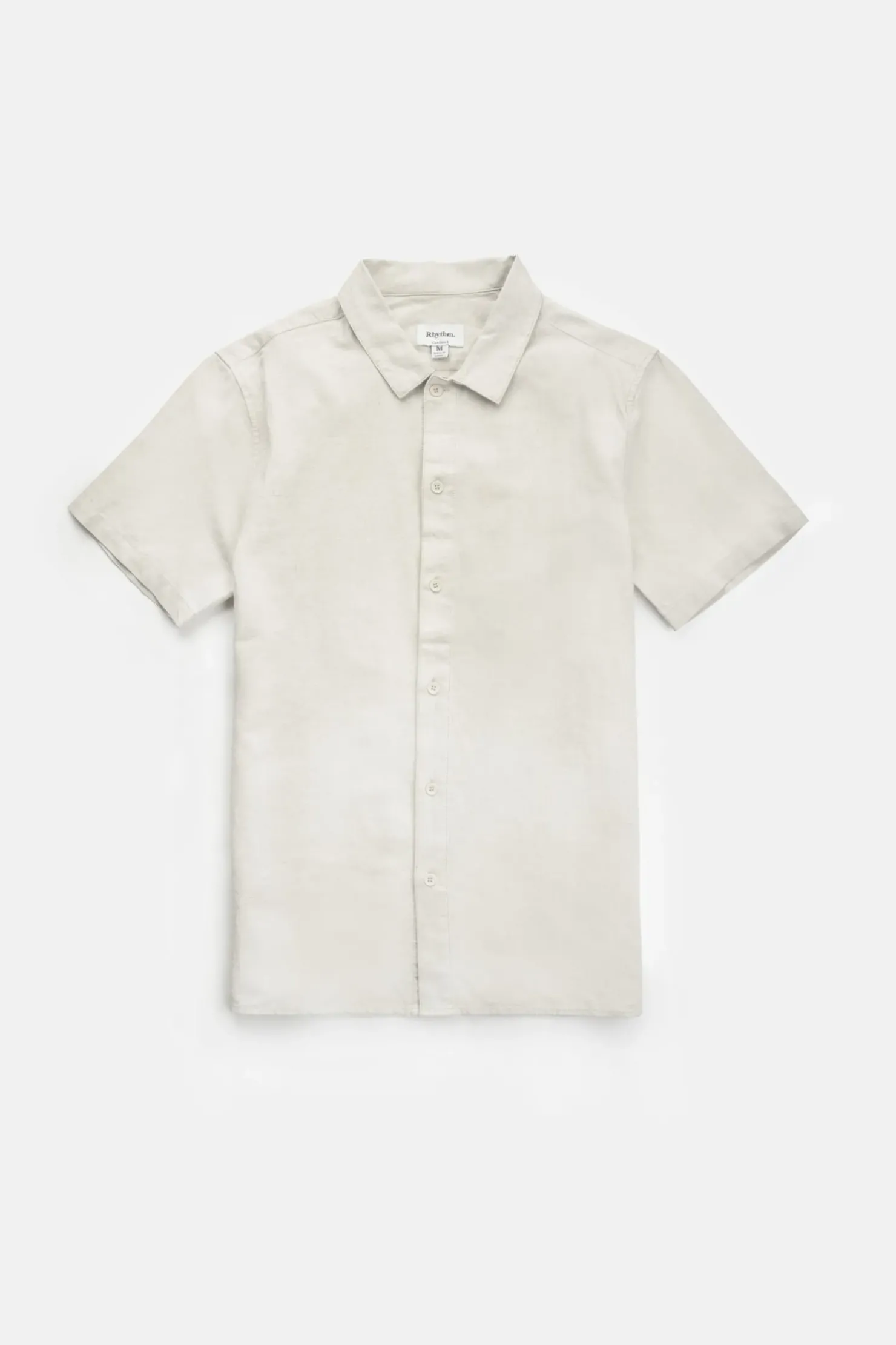 Rhythm Woven Shirts*Classic Linen Ss Shirt Sand