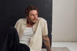 Rhythm Woven Shirts*Classic Linen Ss Shirt Sand