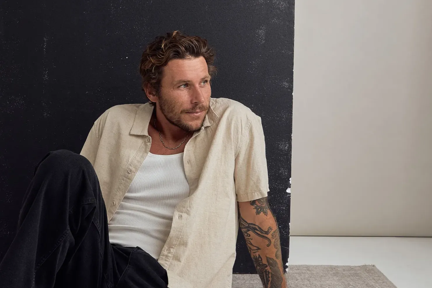 Rhythm Woven Shirts*Classic Linen Ss Shirt Sand