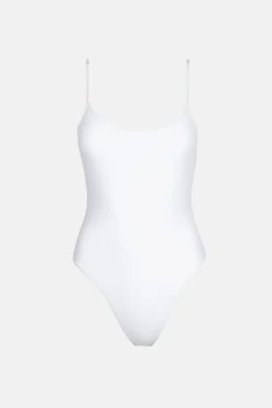 Rhythm One Piece Swim*Classic Minimal One Piece White