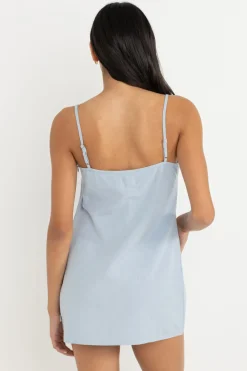 Rhythm Dresses*Classic Slip Dress Blue
