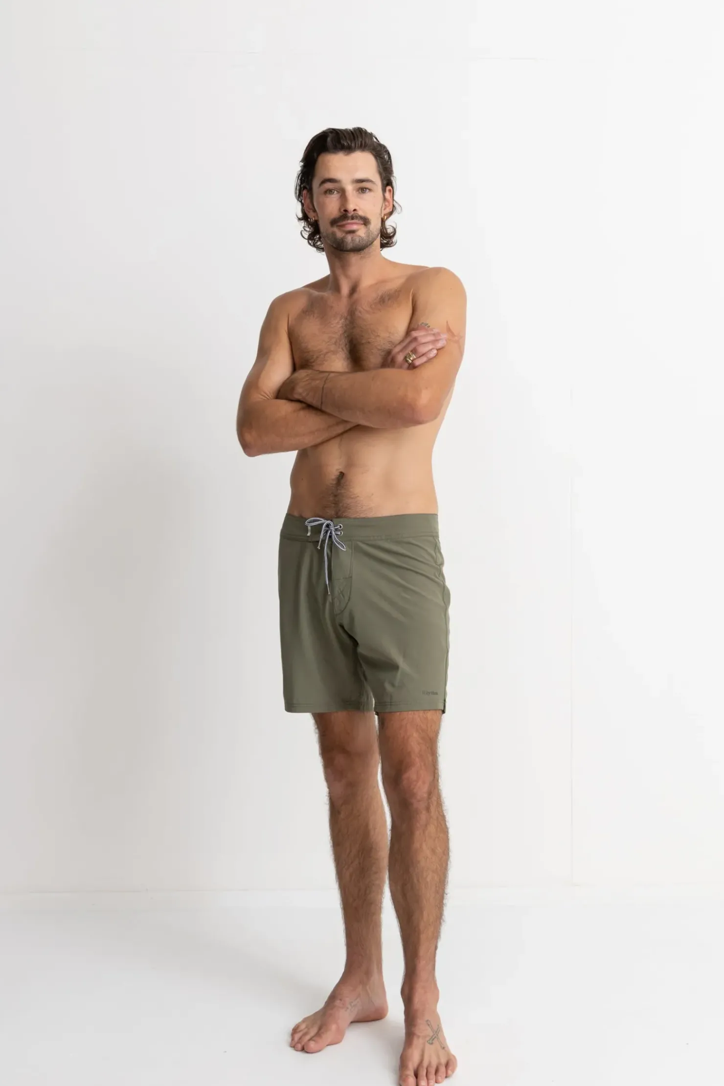 Rhythm Trunks*Classic Stretch Trunk Olive