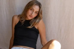 Rhythm Fashion Tops*Classic Tank Top Black