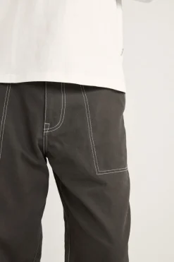 Rhythm Pants*Contrast Stitch Carpenter Pant Black