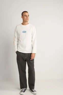 Rhythm Pants*Contrast Stitch Carpenter Pant Black