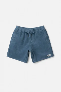 Rhythm Shorts*Cord Jam Mineral Blue Natural