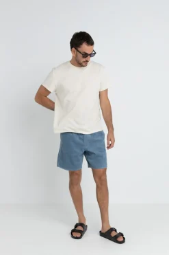 Rhythm Shorts*Cord Jam Mineral Blue Natural