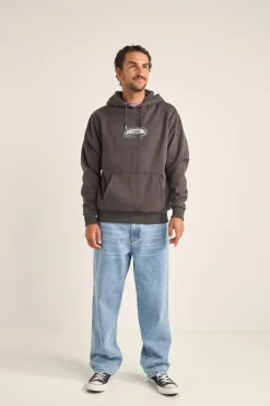 Rhythm Fleece*Dos Soles Fleece Hood Vintage Black VintageBlack