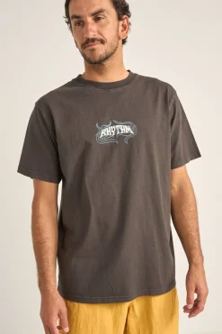 Rhythm T-shirts*Dos Soles Vintage Ss T-Shirt Vintage Black VintageBlack