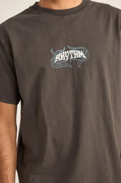 Rhythm T-shirts*Dos Soles Vintage Ss T-Shirt Vintage Black VintageBlack