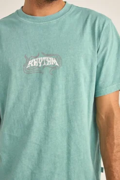 Rhythm T-shirts*Dos Soles Vintage Ss T-Shirt Green