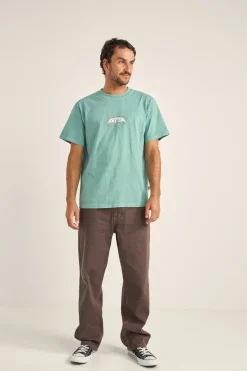 Rhythm T-shirts*Dos Soles Vintage Ss T-Shirt Green
