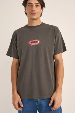 Rhythm T-shirts*Ellipse Sun SS T-Shirt Vintage Black VintageBlack