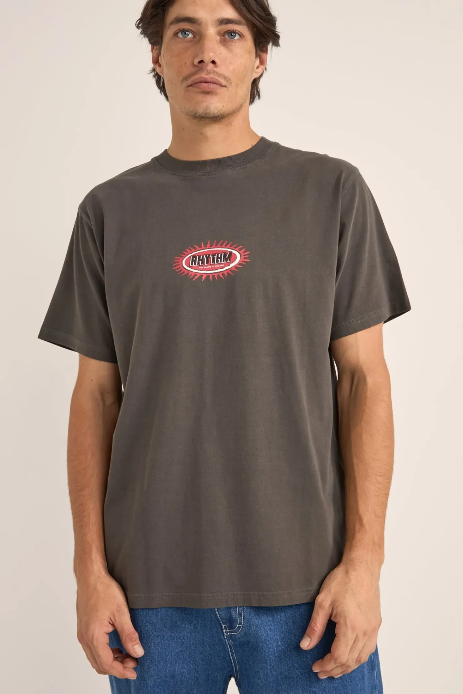 Rhythm T-shirts*Ellipse Sun SS T-Shirt Vintage Black VintageBlack