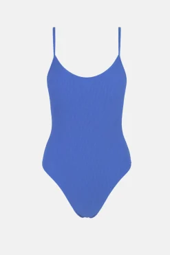 Rhythm One Piece Swim*Essential Rib Minimal One Piece Cobalt