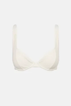 Rhythm Swim Tops*Essential Rib Underwire Top Creme