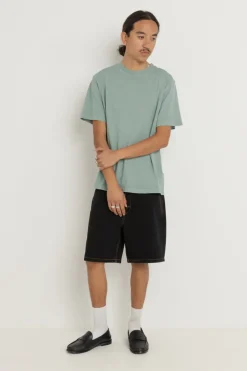 Rhythm T-shirts*Essential Vintage Ss T-Shirt Teal