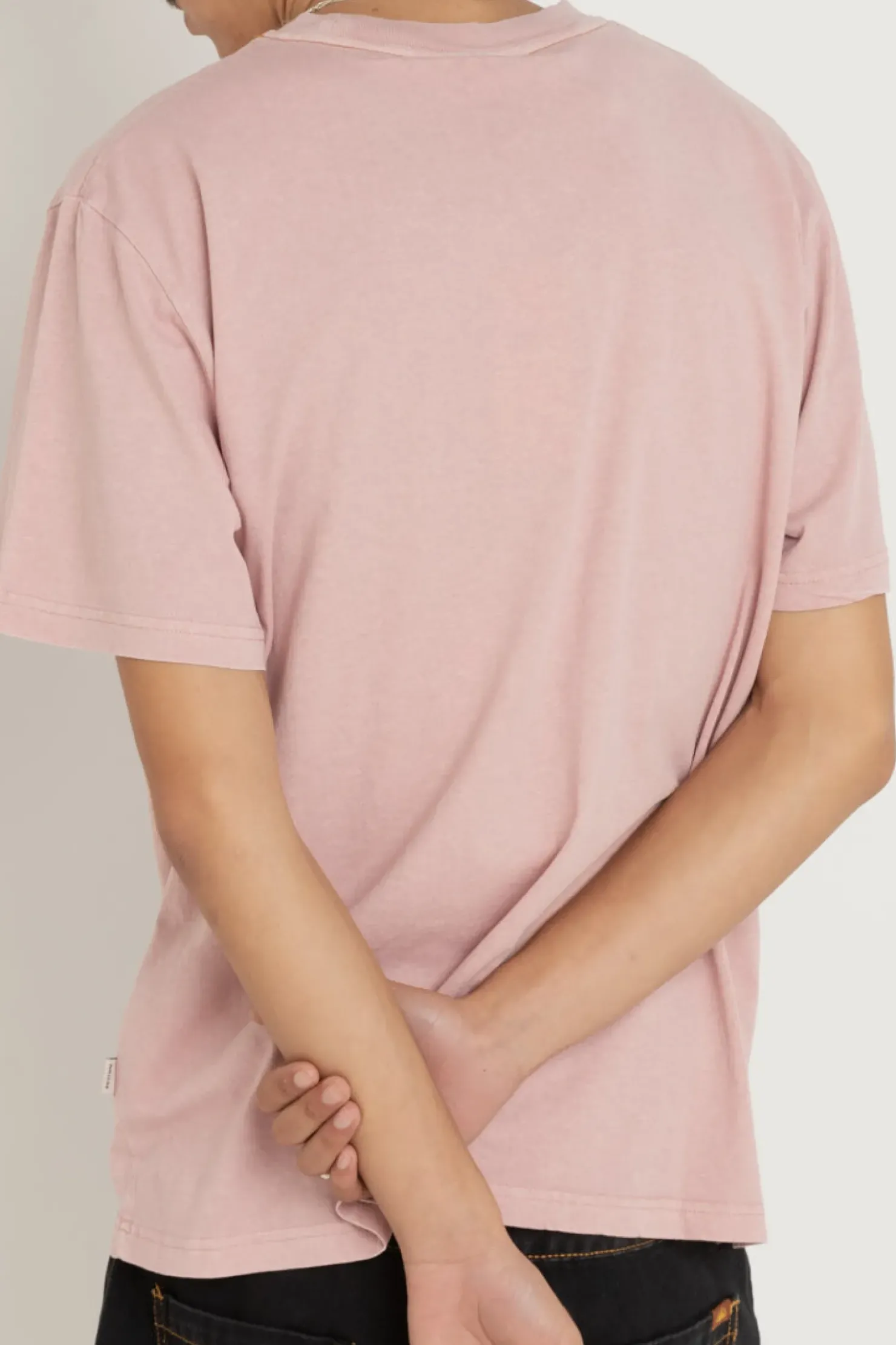 Rhythm T-shirts*Essential Vintage Ss T-Shirt Mauve