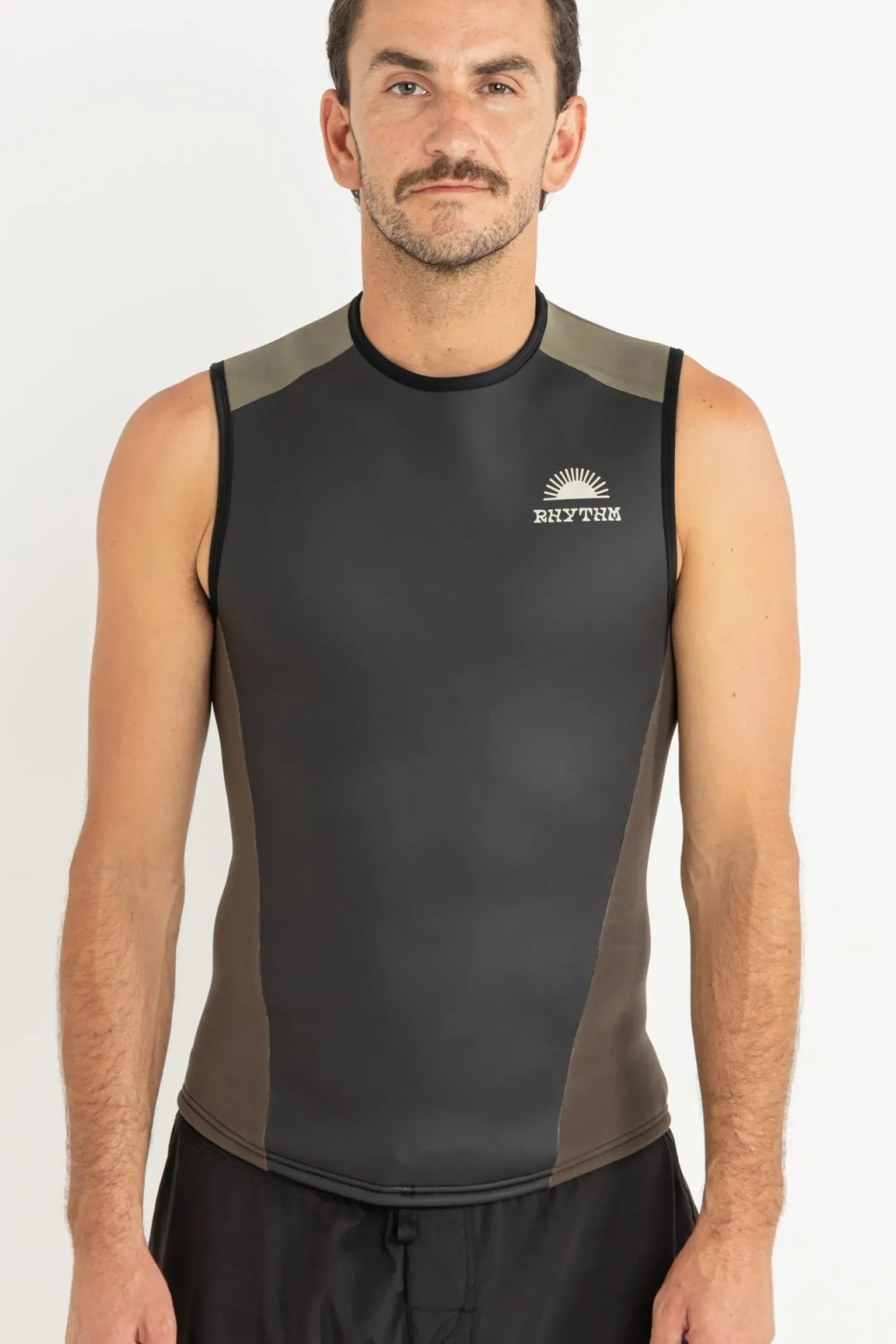 Rhythm Sun & Shade|Wetsuit Tops*Heritage Wetsuit Vest Black