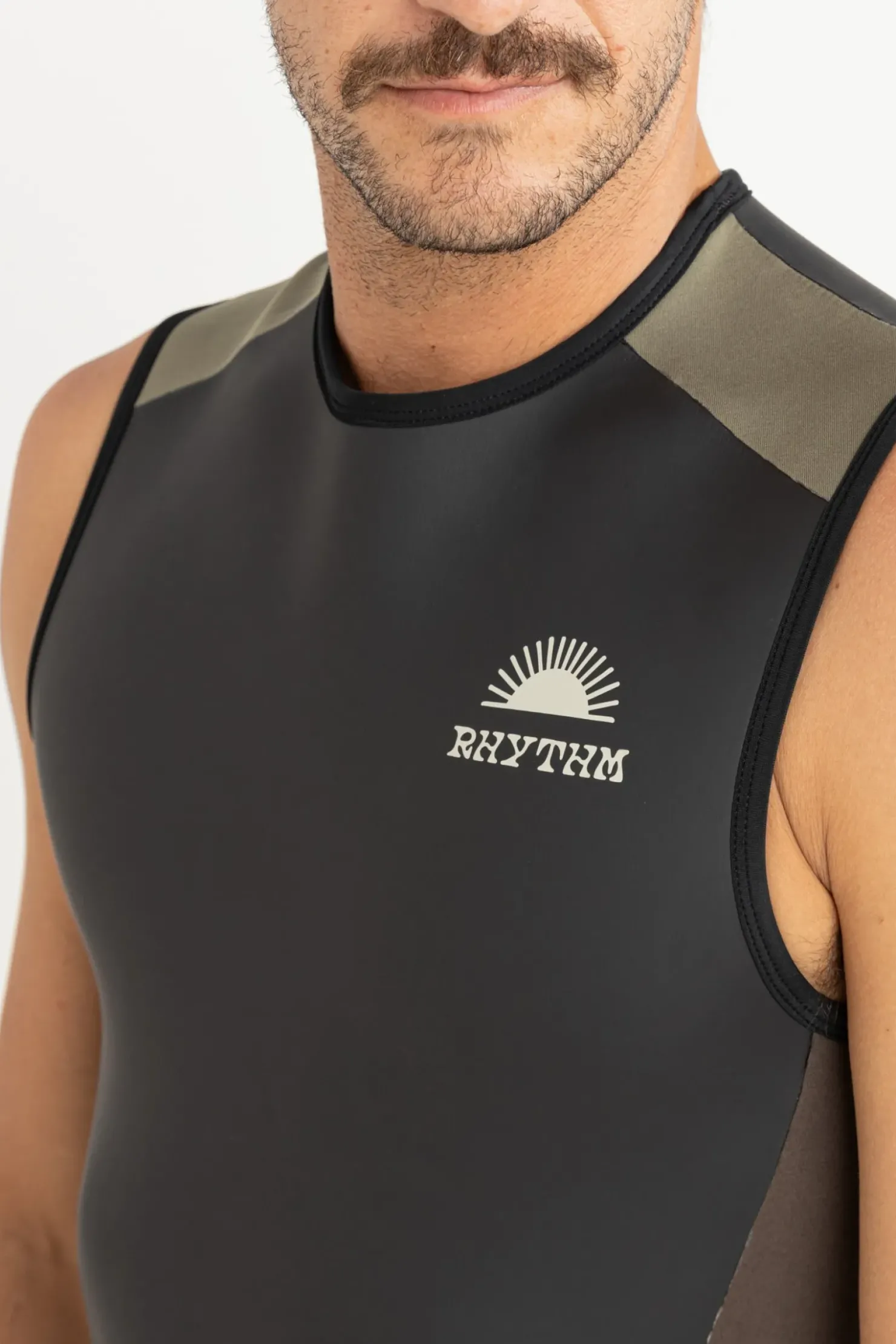 Rhythm Sun & Shade|Wetsuit Tops*Heritage Wetsuit Vest Black